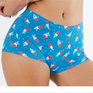New Shinesty The Popsicle Stick USA Popsicle Modal Boyshort Underwear Sz Large